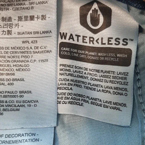 Levi's Women's 18 W 721 High Rise Skinny Jeans - Dark Blue - Picture 8 of 14